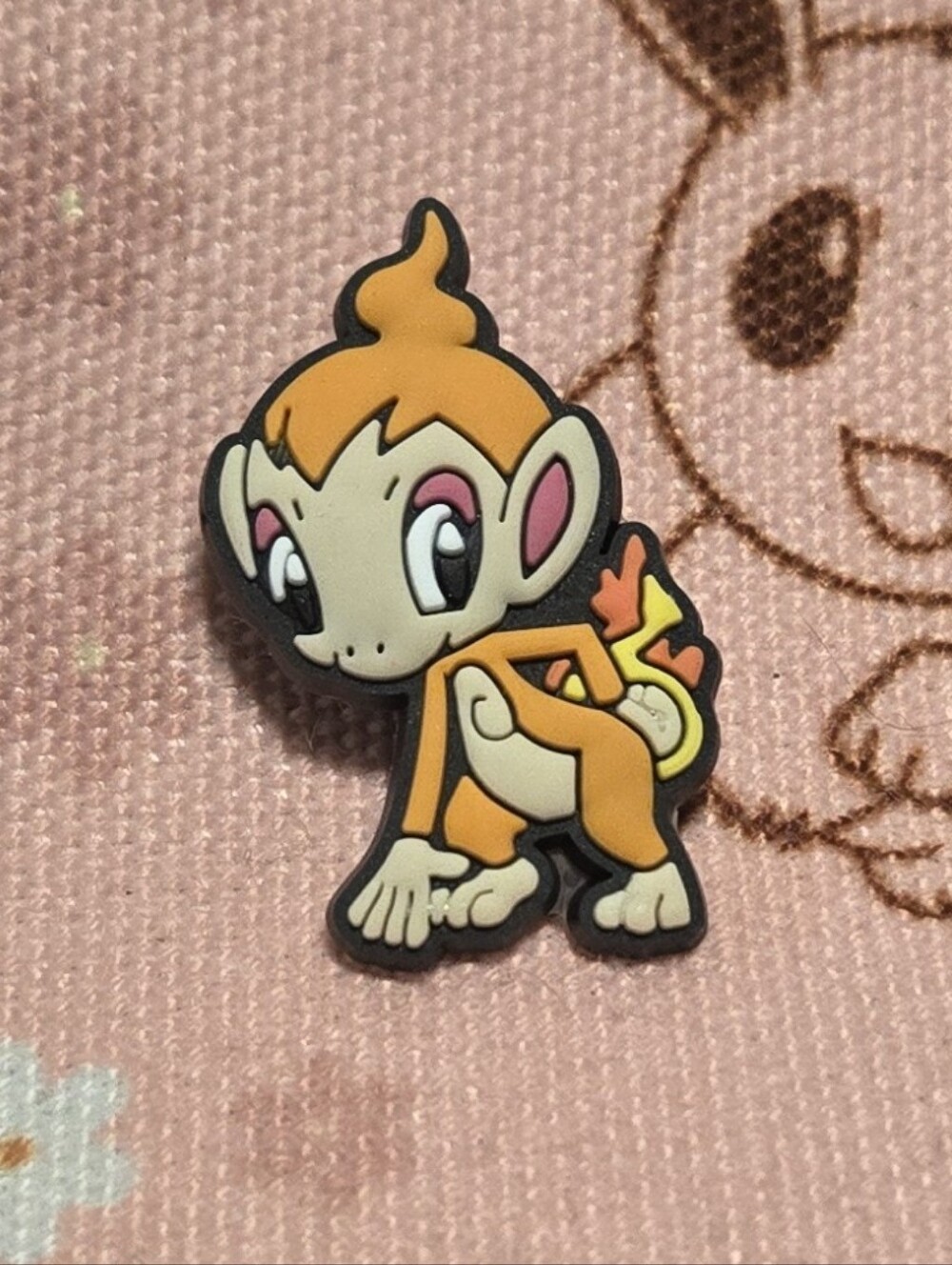 3/$10 Chimchar Pokémon Jibbitz Croc Charm Fire Type Gen 4